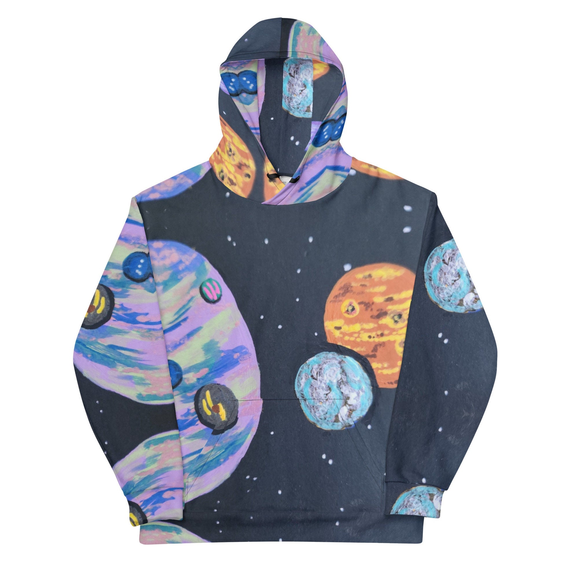 Space Unisex Hoodie,trendy hoodie,fall hoodie,beach hoodie,pullover hoodie,astronaut hoodie,fun hoodie
