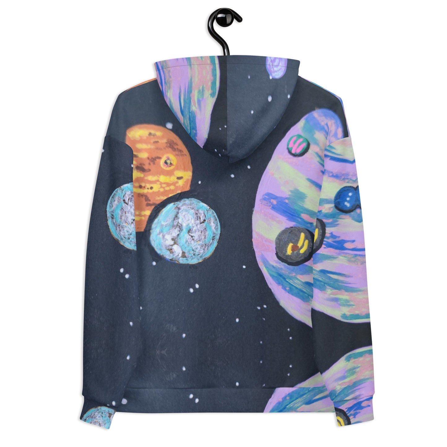 Space Unisex Hoodie,trendy hoodie,fall hoodie,beach hoodie,pullover hoodie,astronaut hoodie,fun hoodie