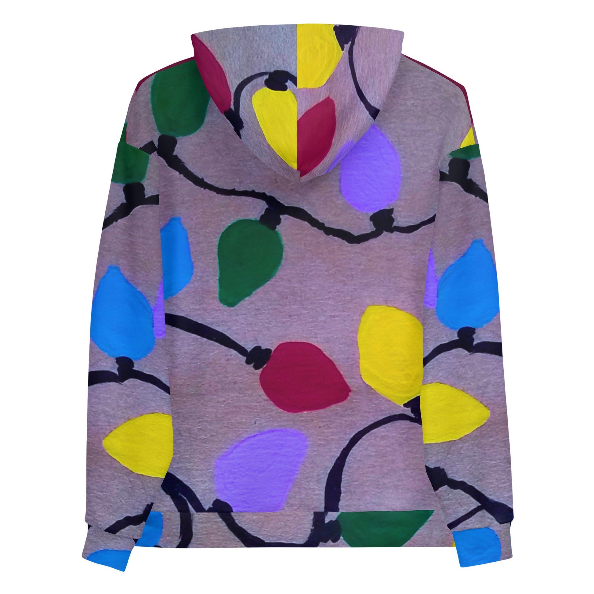 Christmas Lights Unisex Hoodie,festive hoodie,holiday hoodie,fall hoodie,inspirational hoodie,unisex hoodie