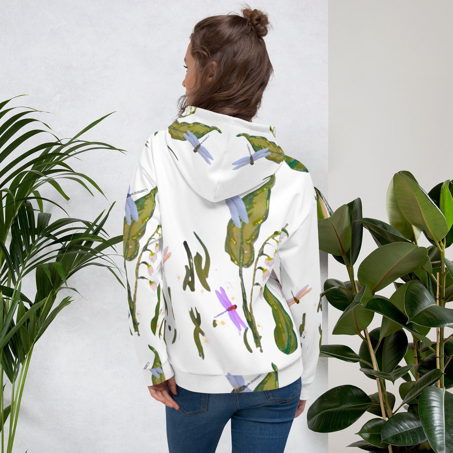 Dragonfly Unisex Hoodie,pullover hoodie,trendy hoodie,fall hoodie,dragonfly lovers gift,nature lovers gift,colorful hoodie