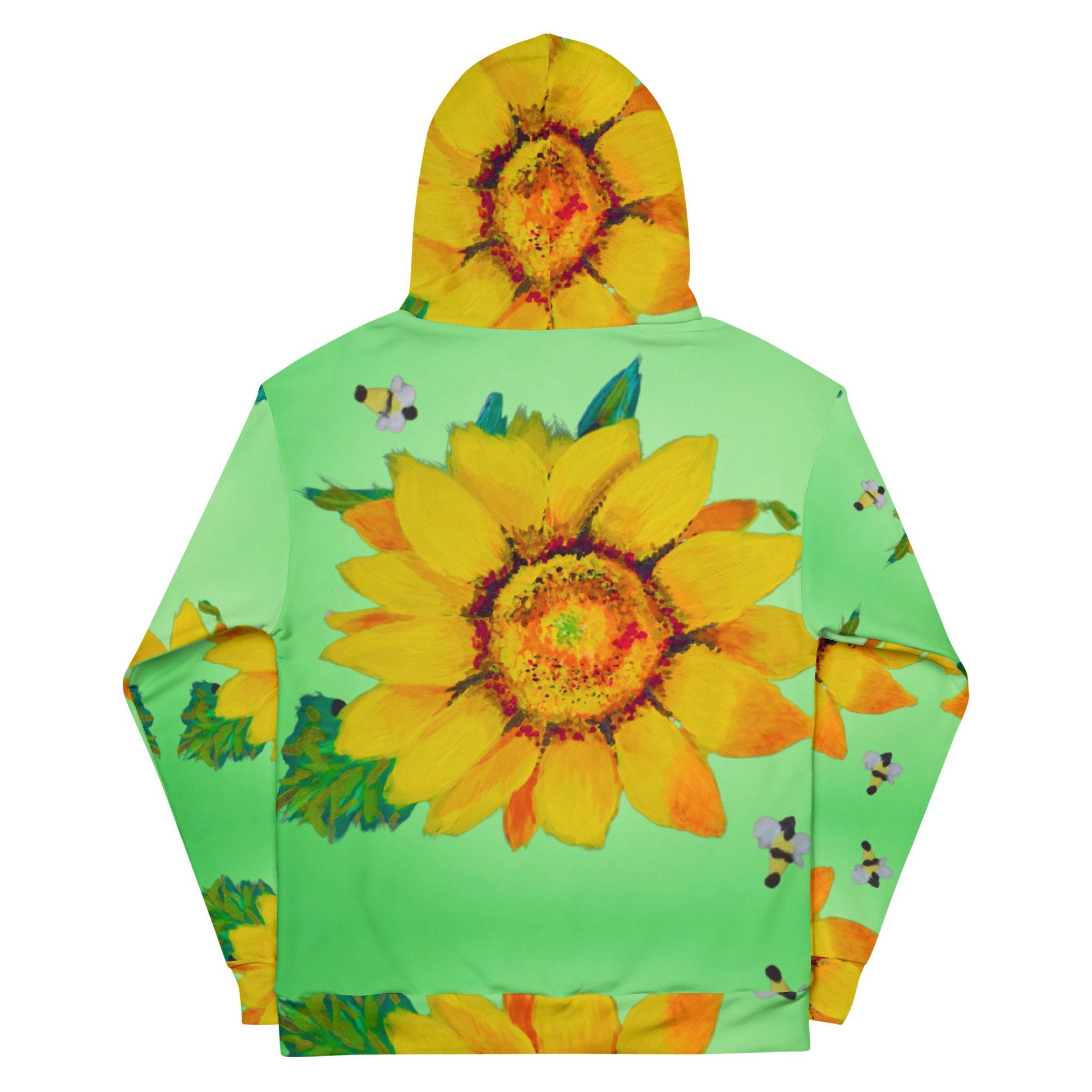 Sunflower Unisex Hoodie,hoodie with pockets,yellow flower hoodie,pullover hoodie,fall hoodie,trendy hoodie,college hoodie,unique hoodie