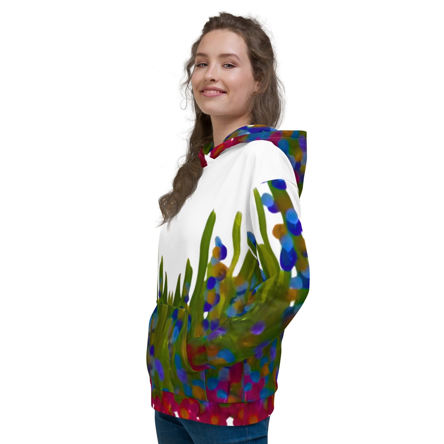 Garden Lovers Unisex Hoodie,hoodie with pockets,pullover hoodie,floral hoodie,fall hoodie,trending hoodie,comfy hoodie