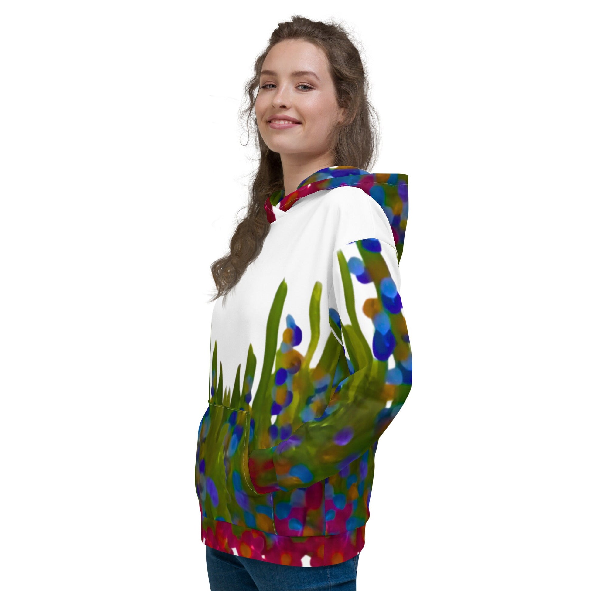 Garden Lovers Unisex Hoodie,hoodie with pockets,pullover hoodie,floral hoodie,fall hoodie,trending hoodie,comfy hoodie