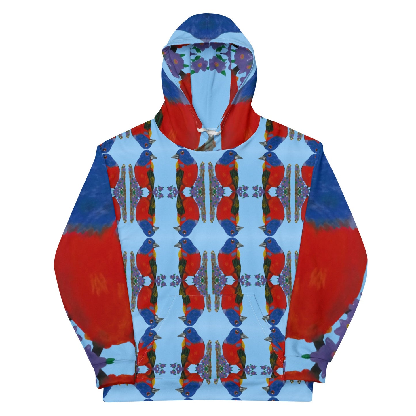 Bird Lovers Unisex Hoodie,hoodie with pockets,pullover hoodie,hippie hoodie,street wear hoodie,college hoodie,colorful hoodie,fun hoodie