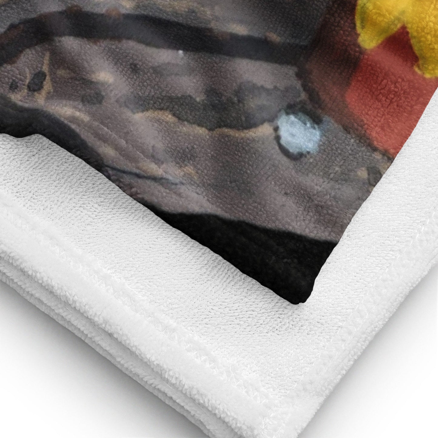Black Eyed Susan Towel,fall towels,housewares,decor,guest towels,floral towels,kids bath towels,beach towels,nature lovers gift