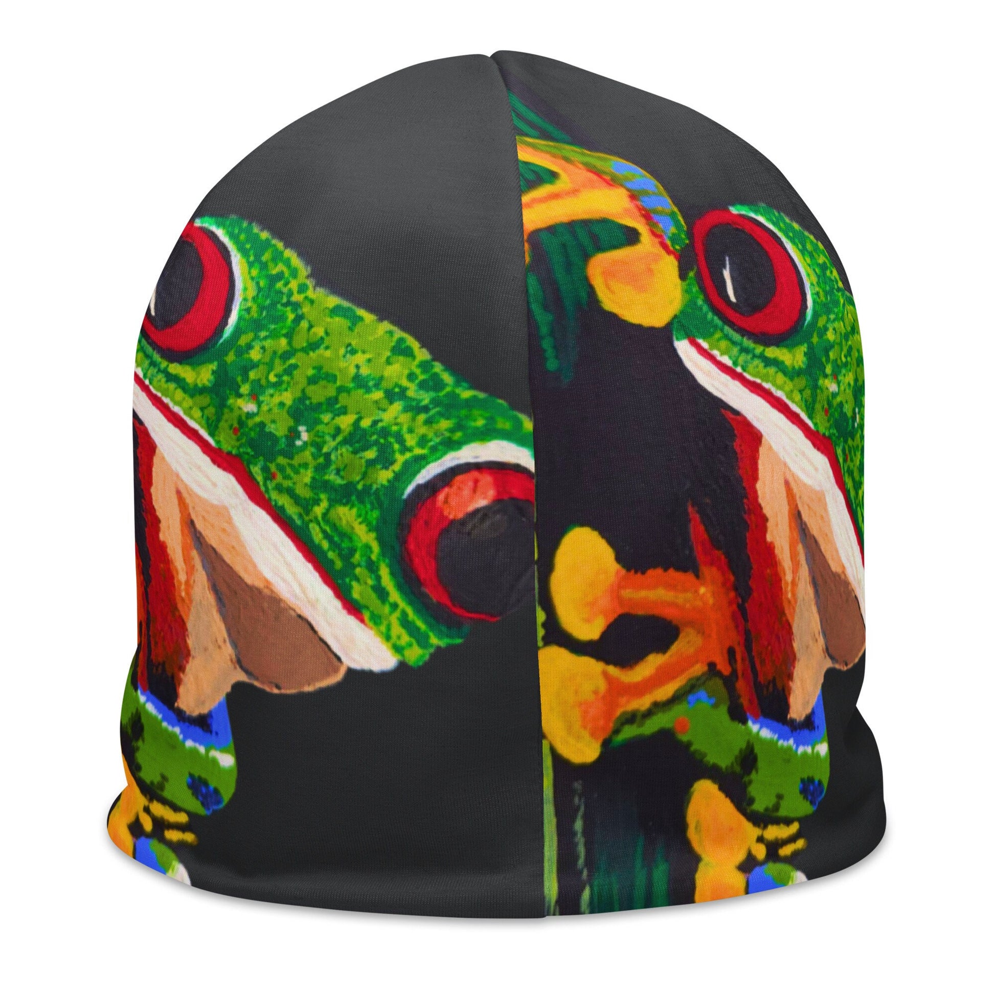 Green Frog Beanie,beanie hat,running hat,cancer hat,chemo beanie,ski hat,skull cap,slouch hat,soft beanie,unisex beanie,cute beanie