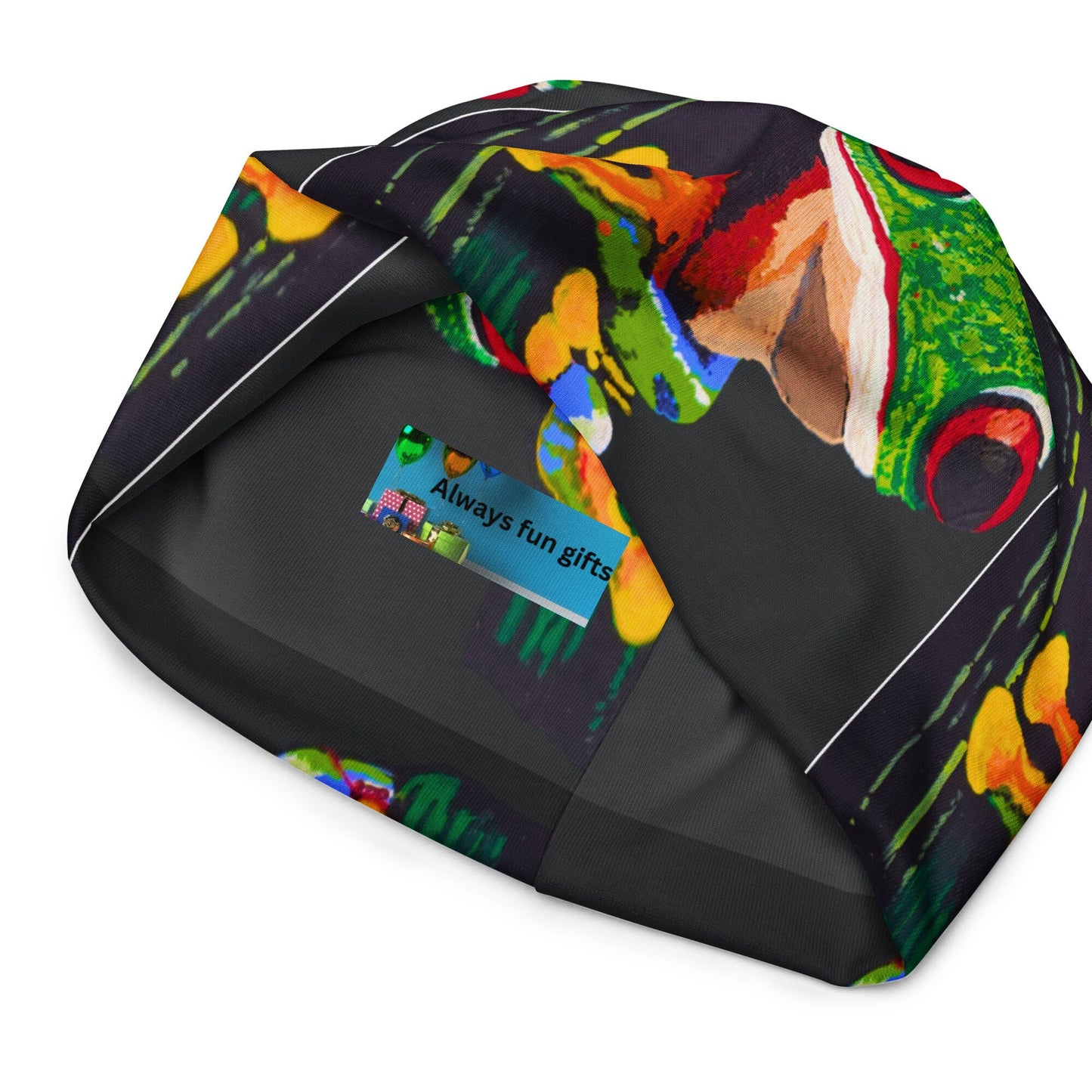 Green Frog Beanie,beanie hat,running hat,cancer hat,chemo beanie,ski hat,skull cap,slouch hat,soft beanie,unisex beanie,cute beanie