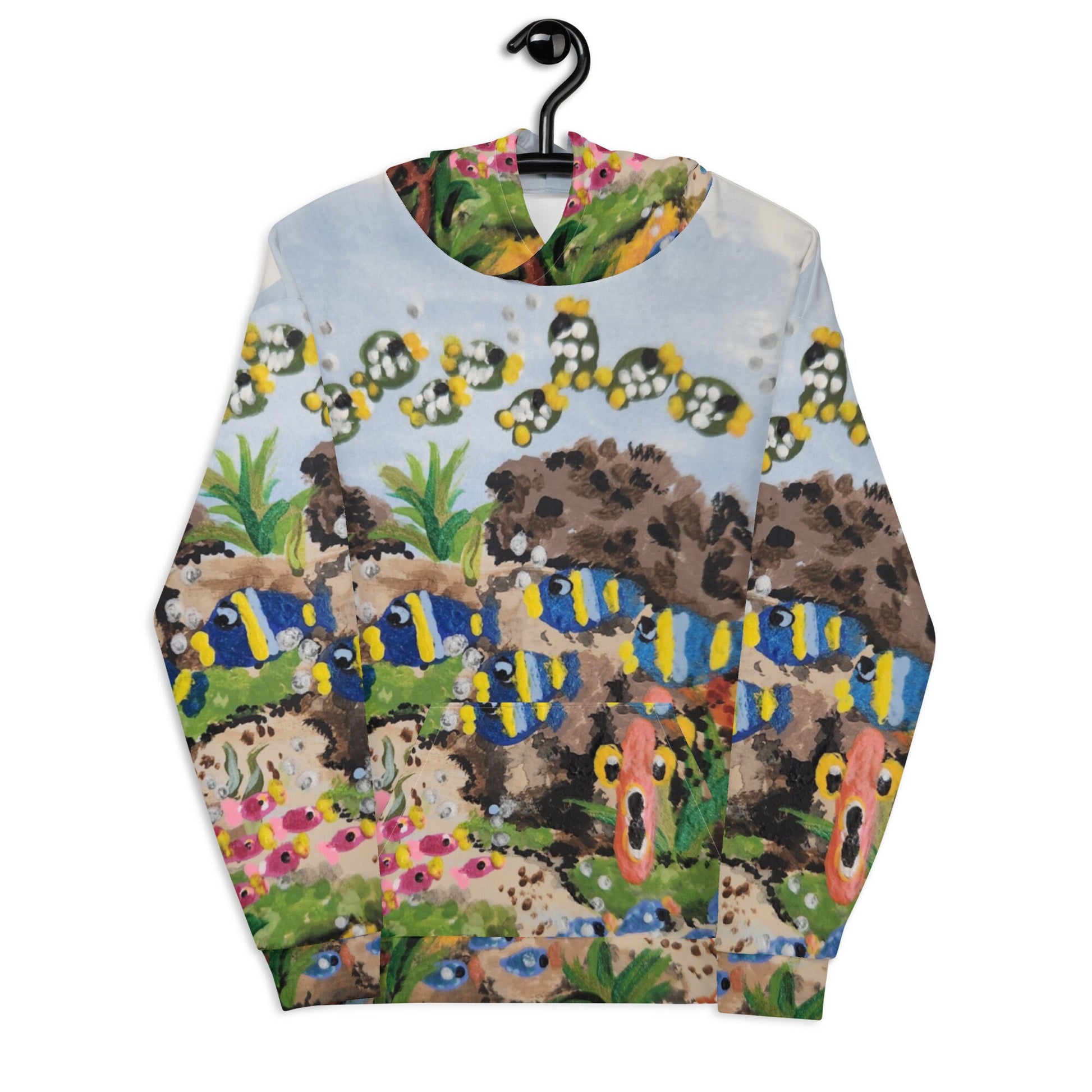 Ocean View Unisex Hoodie,trendy hoodie,pullover hoodie,fall hoodie,beach hoodie,ocean lovers gift,unique hoodie