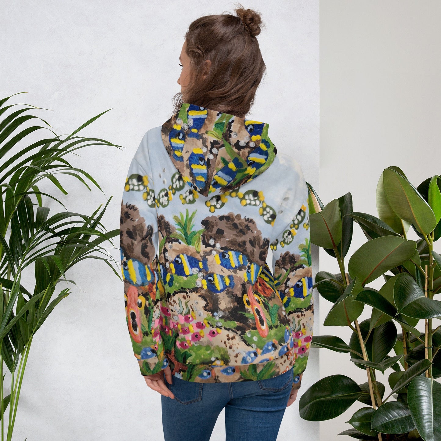 Ocean View Unisex Hoodie,trendy hoodie,pullover hoodie,fall hoodie,beach hoodie,ocean lovers gift,unique hoodie