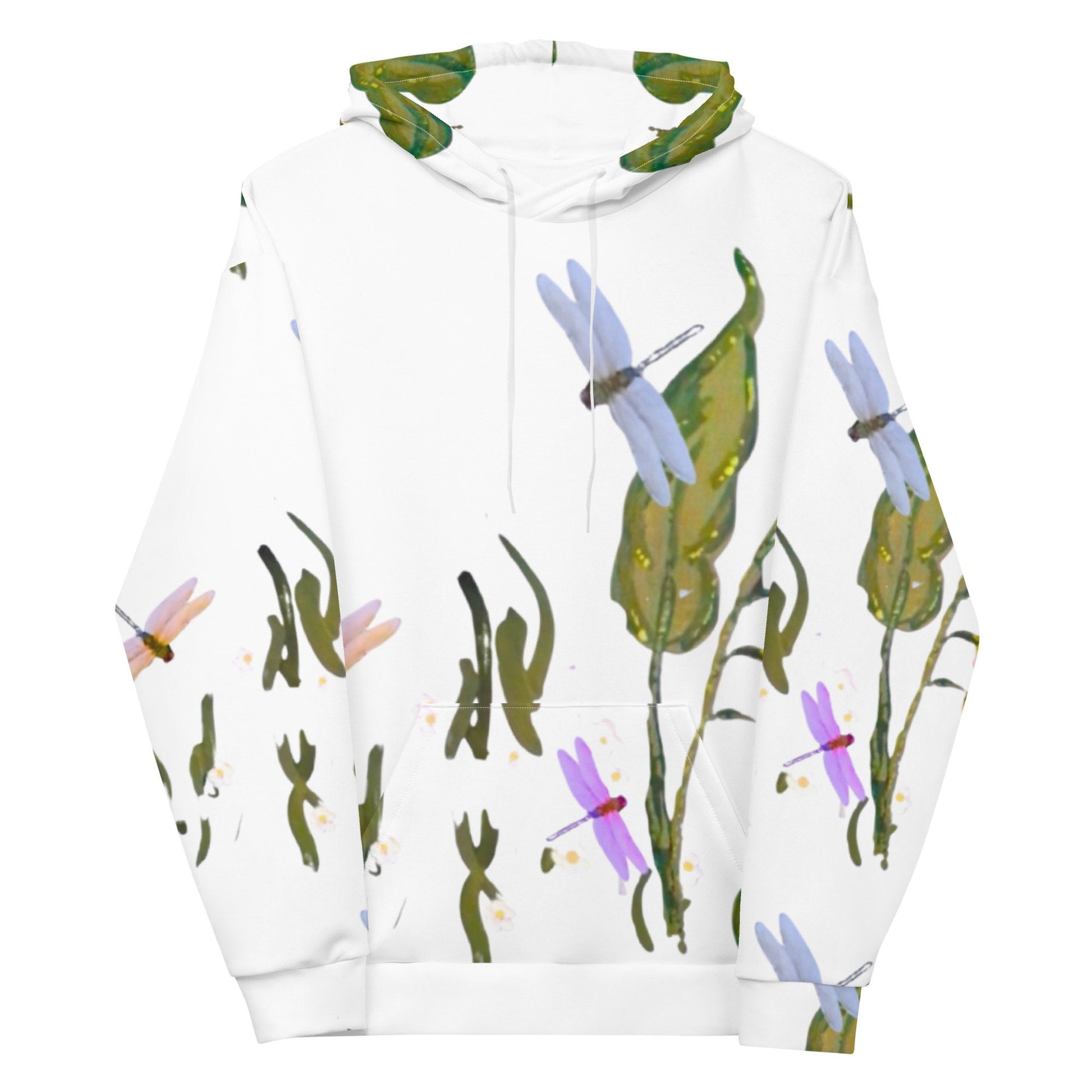 Dragonfly Unisex Hoodie,pullover hoodie,trendy hoodie,fall hoodie,dragonfly lovers gift,nature lovers gift,colorful hoodie