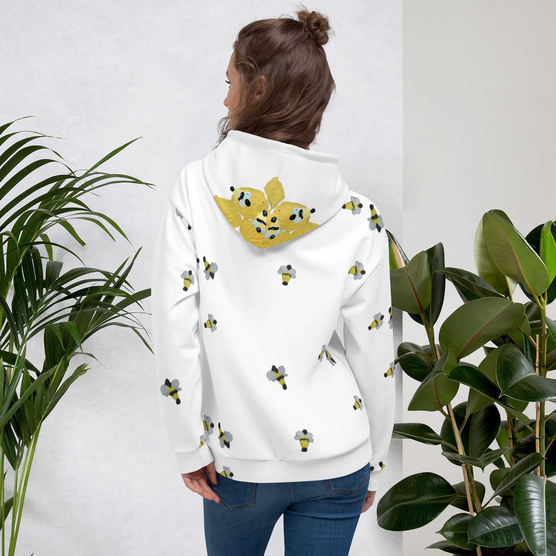 Bee Lovers Unisex Hoodie,hoodie with pockets,nature lovers gift,pullover hoodie,fall hoodie,beach hoodie,bee hoodie