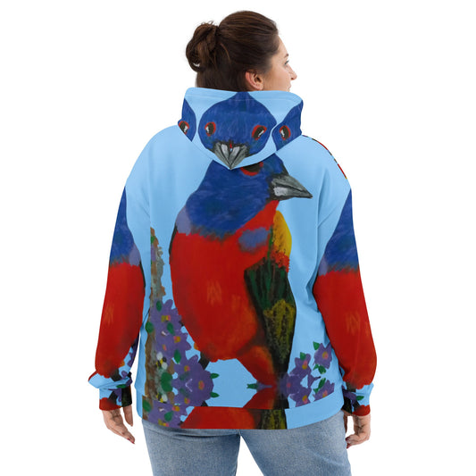 Bird Lovers Unisex Hoodie,hoodie with pockets,pullover hoodie,hippie hoodie,street wear hoodie,college hoodie,colorful hoodie,fun hoodie