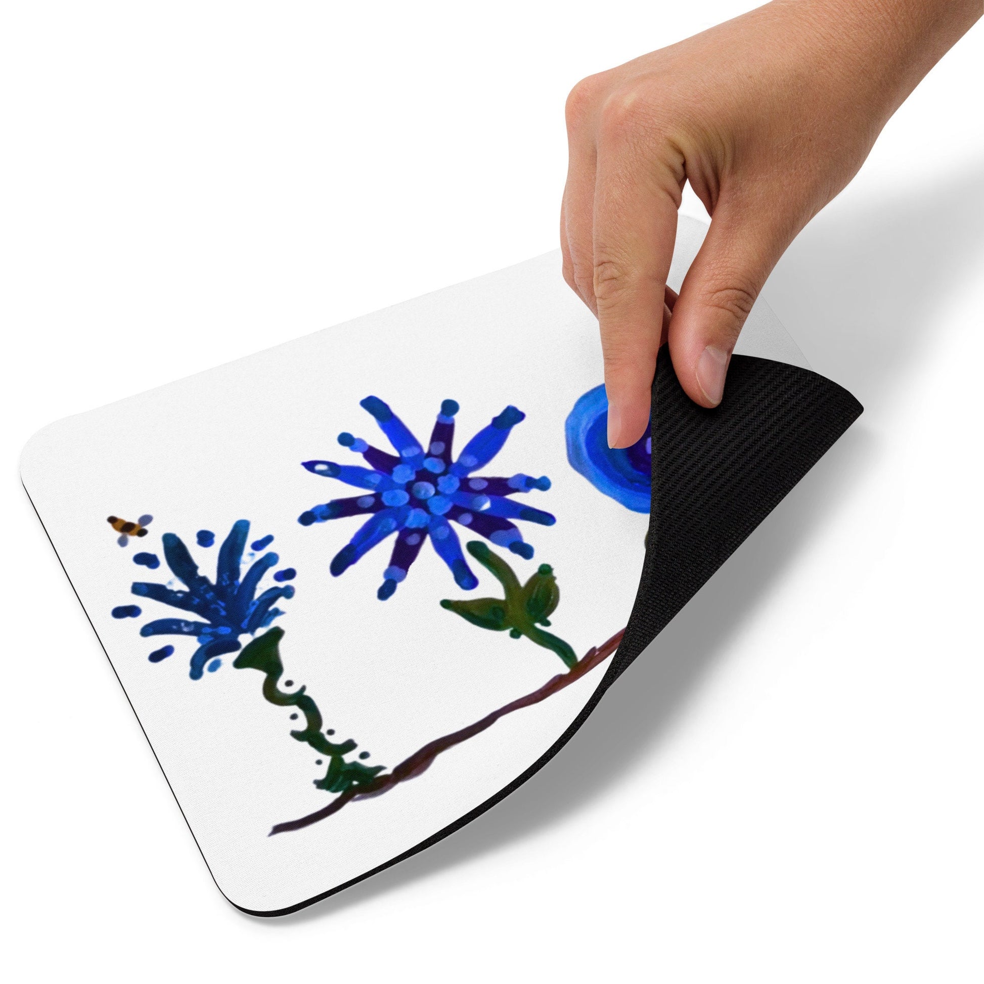 Kids Floral Mousepad,gaming mousepad,cute mousepad,desk accessaries,unique mousepad,gifts for nerds
