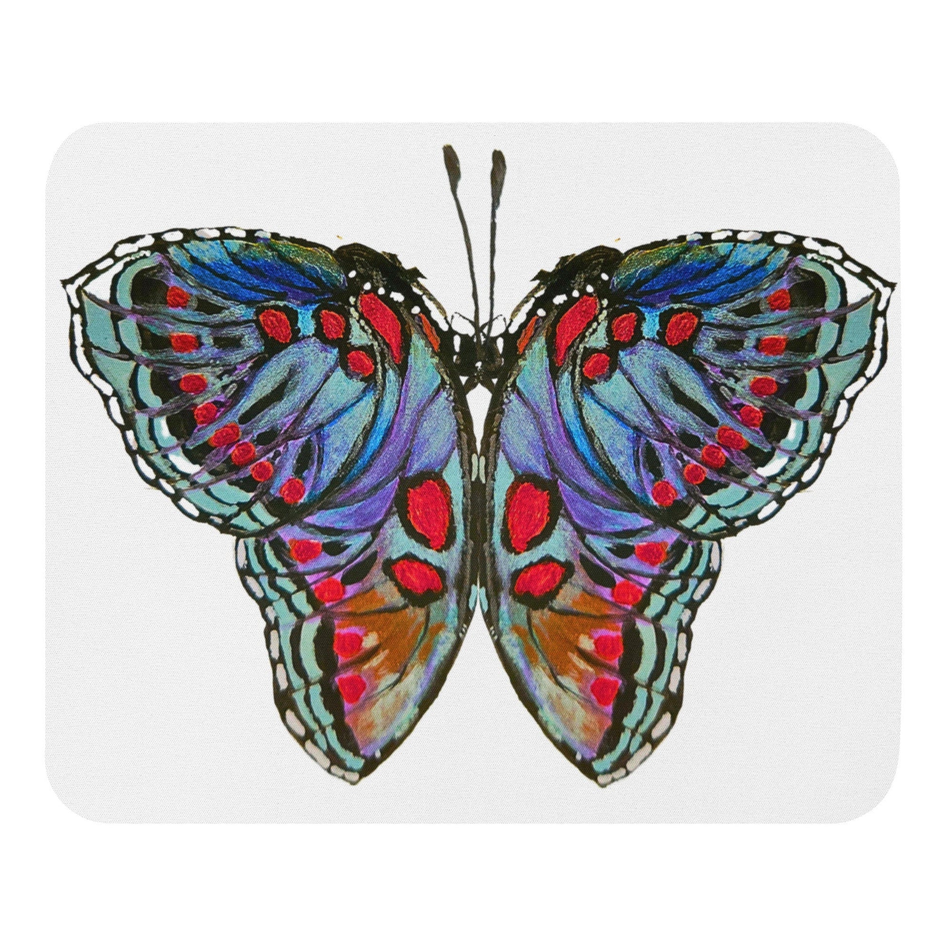 Monarch Butterfly Mousepad,aesthetic mousepad,girly mousepad,work from home,gifts for nerds,desk decor,cute mousepad